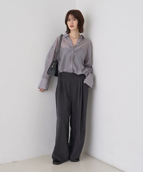 Rouge vif la cle / ルージュ・ヴィフ ラクレ シャツ・ブラウス | 【新色登場】バックツイストシャツ | 詳細12