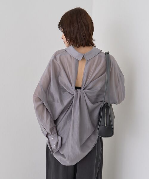 Rouge vif la cle / ルージュ・ヴィフ ラクレ シャツ・ブラウス | 【新色登場】バックツイストシャツ | 詳細7