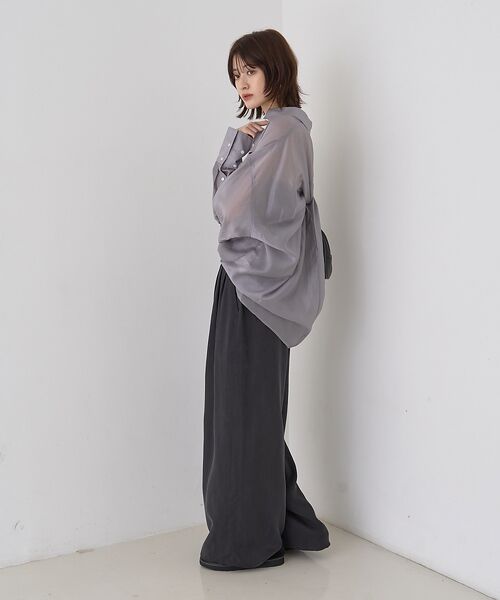 Rouge vif la cle / ルージュ・ヴィフ ラクレ シャツ・ブラウス | 【新色登場】バックツイストシャツ | 詳細8