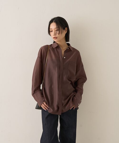 Rouge vif la cle / ルージュ・ヴィフ ラクレ シャツ・ブラウス | 【新色登場】バックツイストシャツ | 詳細13