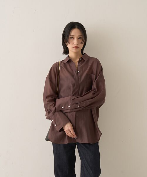 Rouge vif la cle / ルージュ・ヴィフ ラクレ シャツ・ブラウス | 【新色登場】バックツイストシャツ | 詳細17