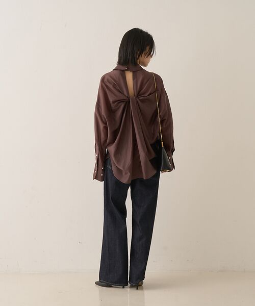 Rouge vif la cle / ルージュ・ヴィフ ラクレ シャツ・ブラウス | 【新色登場】バックツイストシャツ | 詳細20