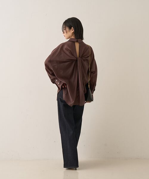 Rouge vif la cle / ルージュ・ヴィフ ラクレ シャツ・ブラウス | 【新色登場】バックツイストシャツ | 詳細21