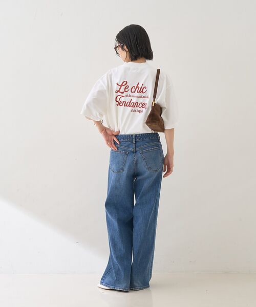 Rouge vif la cle / ルージュ・ヴィフ ラクレ Tシャツ | ピグメントロゴBIG Tシャツ | 詳細10