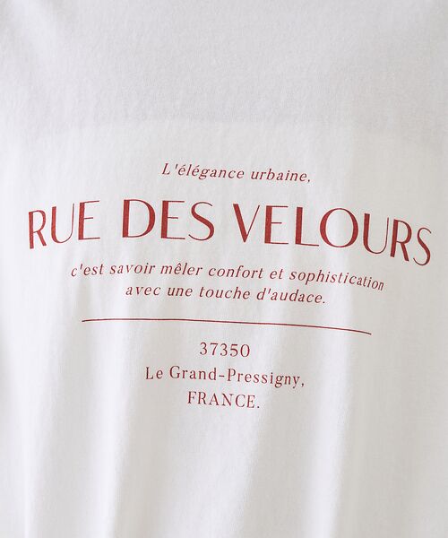 Rouge vif la cle / ルージュ・ヴィフ ラクレ Tシャツ | ピグメントロゴBIG Tシャツ | 詳細11