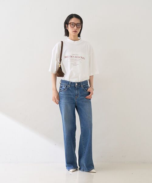 Rouge vif la cle / ルージュ・ヴィフ ラクレ Tシャツ | ピグメントロゴBIG Tシャツ | 詳細6