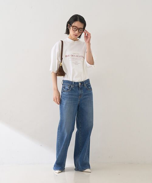 Rouge vif la cle / ルージュ・ヴィフ ラクレ Tシャツ | ピグメントロゴBIG Tシャツ | 詳細7