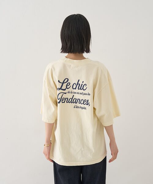 Rouge vif la cle / ルージュ・ヴィフ ラクレ Tシャツ | ピグメントロゴBIG Tシャツ | 詳細25