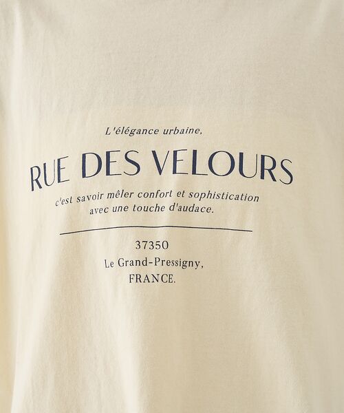 Rouge vif la cle / ルージュ・ヴィフ ラクレ Tシャツ | ピグメントロゴBIG Tシャツ | 詳細27