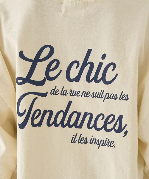 Rouge vif la cle / ルージュ・ヴィフ ラクレ Tシャツ | ピグメントロゴBIG Tシャツ | 詳細28