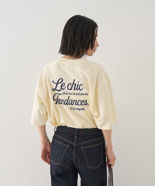 Rouge vif la cle / ルージュ・ヴィフ ラクレ Tシャツ | ピグメントロゴBIG Tシャツ | 詳細18