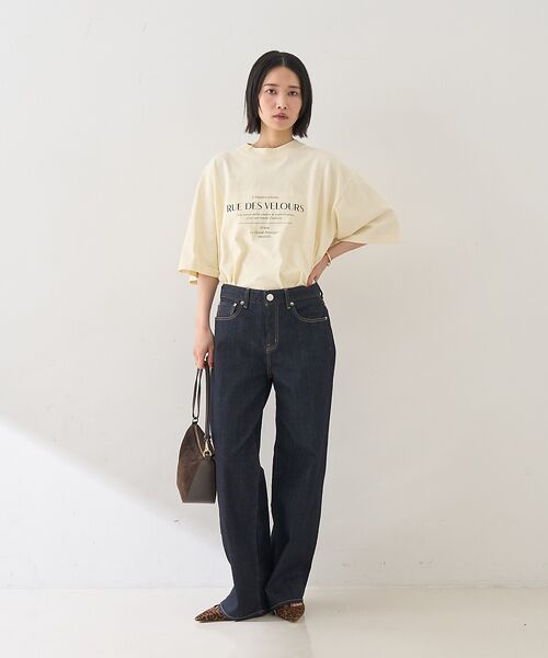 Rouge vif la cle / ルージュ・ヴィフ ラクレ Tシャツ | ピグメントロゴBIG Tシャツ | 詳細20