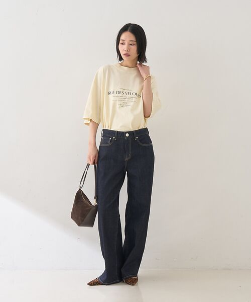 Rouge vif la cle / ルージュ・ヴィフ ラクレ Tシャツ | ピグメントロゴBIG Tシャツ | 詳細21