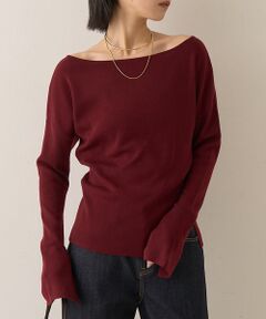 Rouge vif la cle / ルージュ・ヴィフ ラクレ ニット・セーター | 【セットアップ対応】フレアドルマンニットプルオーバー
