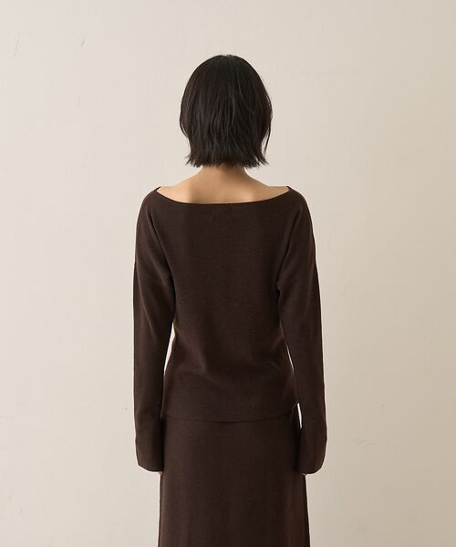 Rouge vif la cle / ルージュ・ヴィフ ラクレ ニット・セーター | 【セットアップ対応】フレアドルマンニットプルオーバー | 詳細24