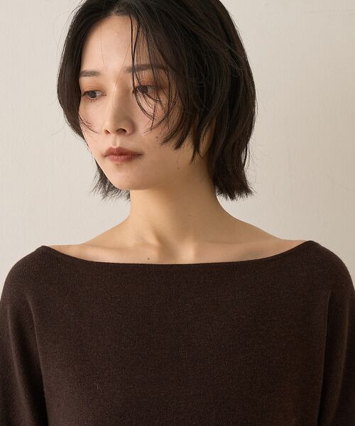 Rouge vif la cle / ルージュ・ヴィフ ラクレ ニット・セーター | 【セットアップ対応】フレアドルマンニットプルオーバー | 詳細25