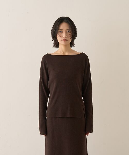 Rouge vif la cle / ルージュ・ヴィフ ラクレ ニット・セーター | 【セットアップ対応】フレアドルマンニットプルオーバー | 詳細22