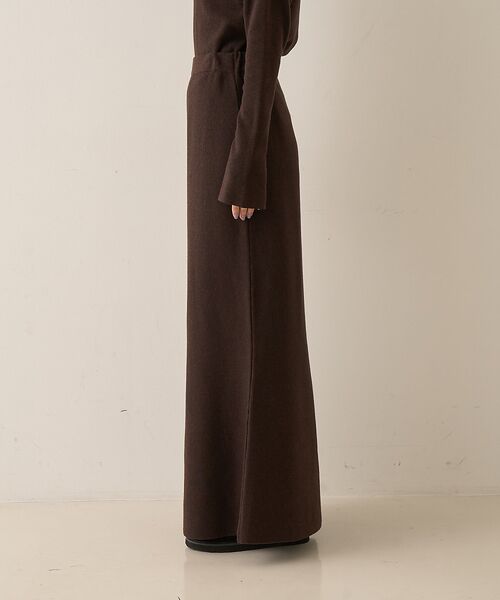 Rouge vif la cle / ルージュ・ヴィフ ラクレ ロング・マキシ丈スカート | 【セットアップ対応】セミフレアニットスカート | 詳細22