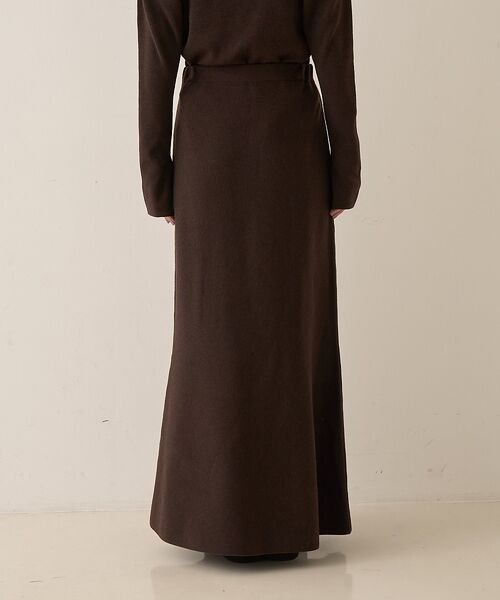 Rouge vif la cle / ルージュ・ヴィフ ラクレ ロング・マキシ丈スカート | 【セットアップ対応】セミフレアニットスカート | 詳細23