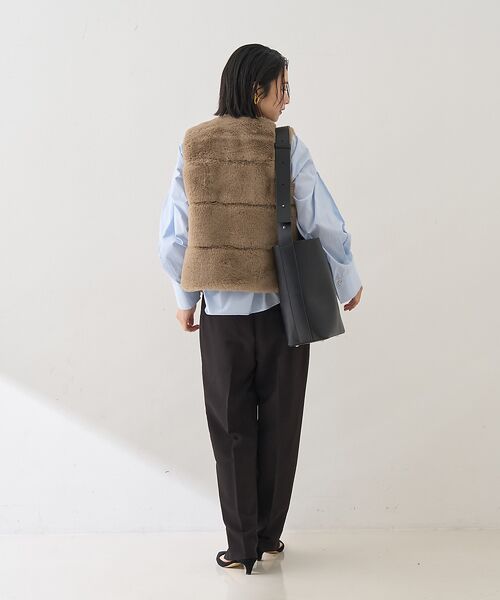 Rouge vif la cle / ルージュ・ヴィフ ラクレ パンツ | 【セットアップ対応】【3サイズ展開】ストレッチダブルクロステーパードパンツ | 詳細14