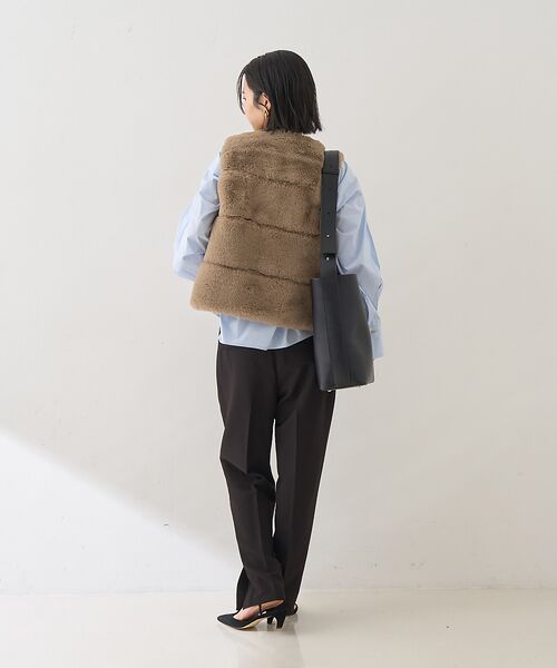 Rouge vif la cle / ルージュ・ヴィフ ラクレ パンツ | 【セットアップ対応】【3サイズ展開】ストレッチダブルクロステーパードパンツ | 詳細15