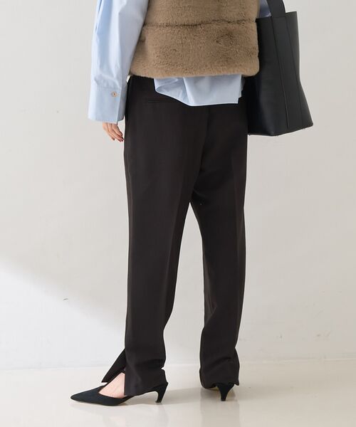 Rouge vif la cle / ルージュ・ヴィフ ラクレ パンツ | 【セットアップ対応】【3サイズ展開】ストレッチダブルクロステーパードパンツ | 詳細5