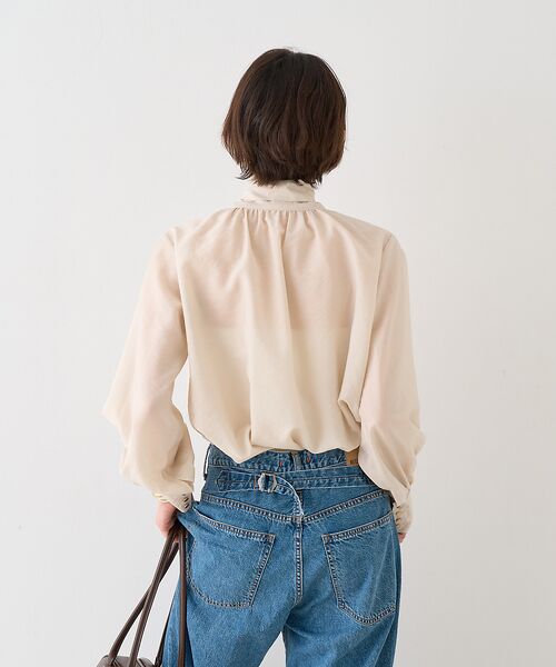 Rouge vif la cle / ルージュ・ヴィフ ラクレ シャツ・ブラウス | 【一部店舗限定】袖ボリュームボウタイブラウス | 詳細3