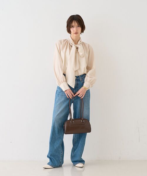 Rouge vif la cle / ルージュ・ヴィフ ラクレ シャツ・ブラウス | 【一部店舗限定】袖ボリュームボウタイブラウス | 詳細5