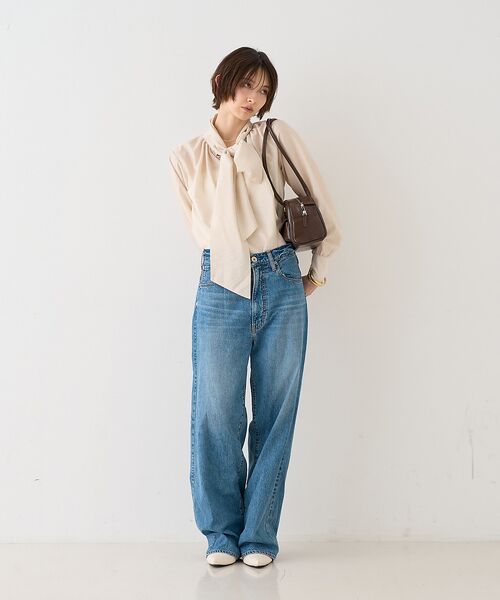 Rouge vif la cle / ルージュ・ヴィフ ラクレ シャツ・ブラウス | 【一部店舗限定】袖ボリュームボウタイブラウス | 詳細6