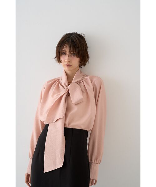 Rouge vif la cle / ルージュ・ヴィフ ラクレ シャツ・ブラウス | 【一部店舗限定】袖ボリュームボウタイブラウス | 詳細10