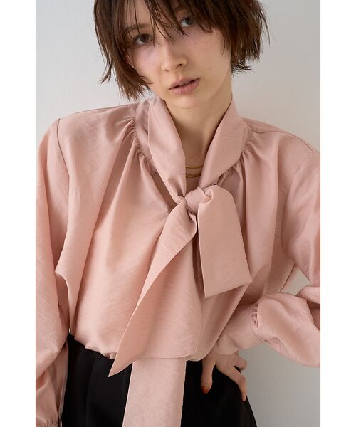 Rouge vif la cle / ルージュ・ヴィフ ラクレ シャツ・ブラウス | 【一部店舗限定】袖ボリュームボウタイブラウス | 詳細11