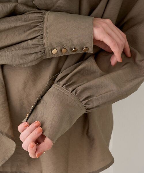 Rouge vif la cle / ルージュ・ヴィフ ラクレ シャツ・ブラウス | 【一部店舗限定】袖ボリュームボウタイブラウス | 詳細26