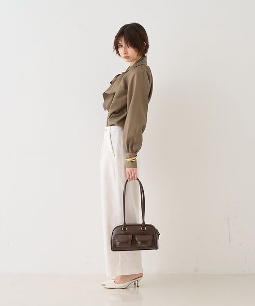 Rouge vif la cle / ルージュ・ヴィフ ラクレ シャツ・ブラウス | 【一部店舗限定】袖ボリュームボウタイブラウス | 詳細20