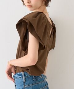 Rouge vif la cle / ルージュ・ヴィフ ラクレ シャツ・ブラウス | 【一部店舗限定】Vネックボリュームスリーブブラウス