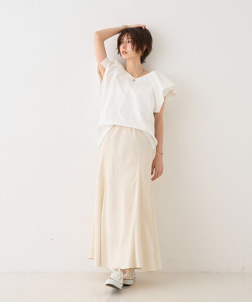 Rouge vif la cle / ルージュ・ヴィフ ラクレ シャツ・ブラウス | 【一部店舗限定】Vネックボリュームスリーブブラウス | 詳細5