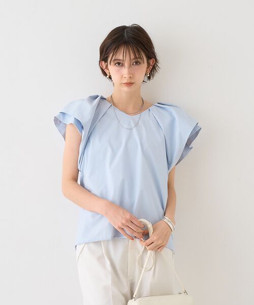 Rouge vif la cle / ルージュ・ヴィフ ラクレ シャツ・ブラウス | 【一部店舗限定】Vネックボリュームスリーブブラウス | 詳細8