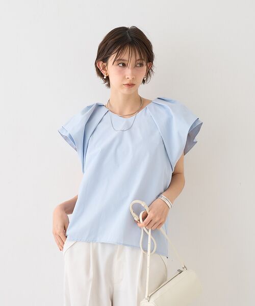 Rouge vif la cle / ルージュ・ヴィフ ラクレ シャツ・ブラウス | 【一部店舗限定】Vネックボリュームスリーブブラウス | 詳細10