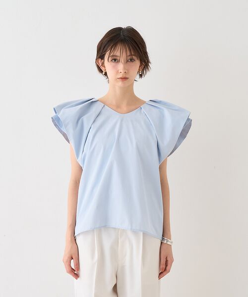 Rouge vif la cle / ルージュ・ヴィフ ラクレ シャツ・ブラウス | 【一部店舗限定】Vネックボリュームスリーブブラウス | 詳細15