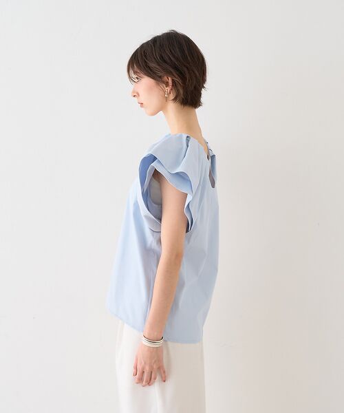 一部店舗限定】Vネックボリュームスリーブブラウス （シャツ