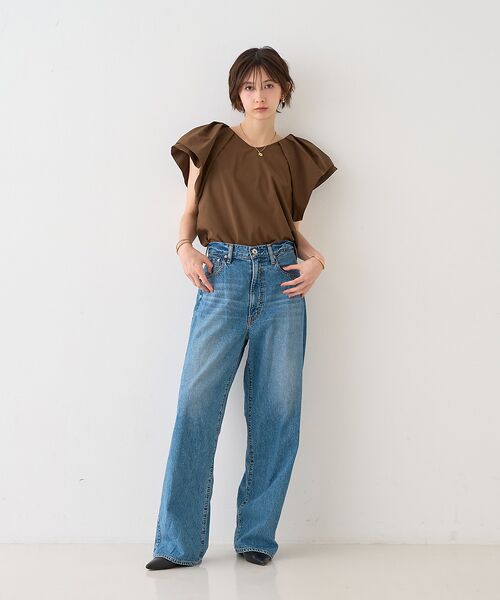 Rouge vif la cle / ルージュ・ヴィフ ラクレ シャツ・ブラウス | 【一部店舗限定】Vネックボリュームスリーブブラウス | 詳細25