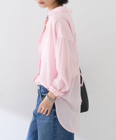 Rouge vif la cle / ルージュ・ヴィフ ラクレ シャツ・ブラウス | 【新色追加】麻混バックスリットシャツ