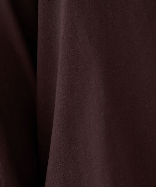 Rouge vif la cle / ルージュ・ヴィフ ラクレ シャツ・ブラウス | 【新色追加】麻混バックスリットシャツ | 詳細27