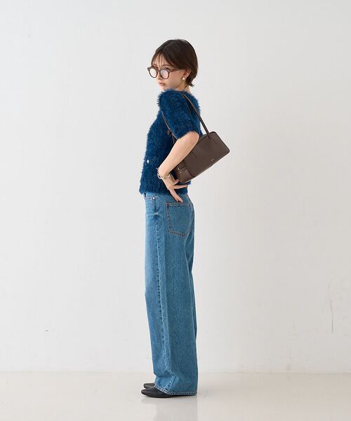 Rouge vif la cle / ルージュ・ヴィフ ラクレ ニット・セーター | 【一部店舗限定】ハーフスリーブシャギーニットカーディガン | 詳細22