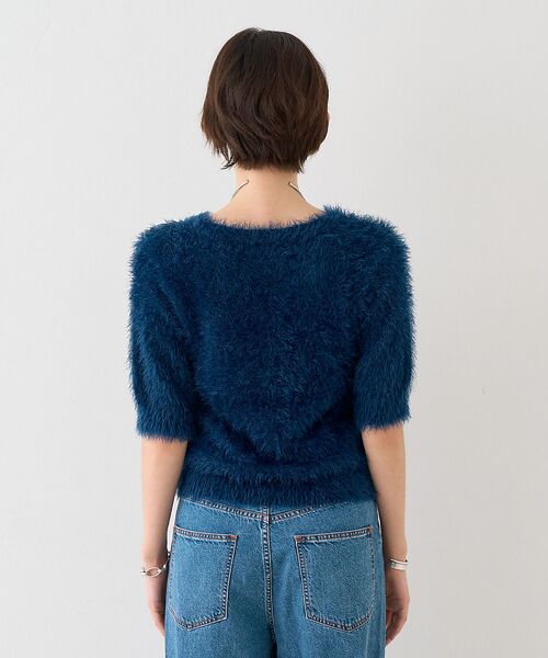 Rouge vif la cle / ルージュ・ヴィフ ラクレ ニット・セーター | 【一部店舗限定】ハーフスリーブシャギーニットカーディガン | 詳細26