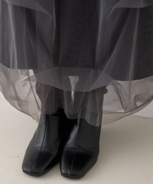 Rouge vif la cle / ルージュ・ヴィフ ラクレ ロング・マキシ丈スカート | 【一部店舗限定】チュールフォルムスカート | 詳細28