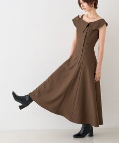 Rouge vif la cle / ルージュ・ヴィフ ラクレ ワンピース | 【一部店舗限定】アシメショルダーワンピース