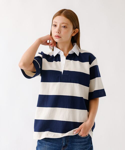 Rouge vif la cle / ルージュ・ヴィフ ラクレ シャツ・ブラウス | 【BARBARIAN/バーバリアン】JCSS S/S VSE/ライトウェイト/半 | 詳細14