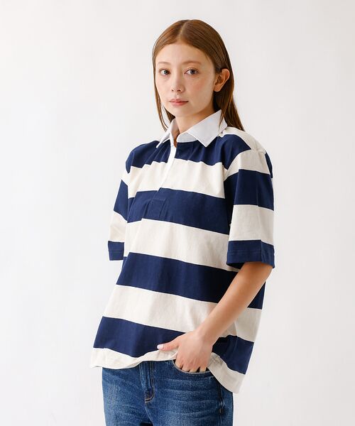 Rouge vif la cle / ルージュ・ヴィフ ラクレ シャツ・ブラウス | 【BARBARIAN/バーバリアン】JCSS S/S VSE/ライトウェイト/半 | 詳細15