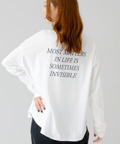 Rouge vif la cle / ルージュ・ヴィフ ラクレ Tシャツ | 【MICA&DEAL /マイカアンドディール】バックプリントロンT/カットソー/