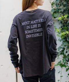 Rouge vif la cle / ルージュ・ヴィフ ラクレ Tシャツ | 【MICA&DEAL /マイカアンドディール】バックプリントロンT/カットソー/